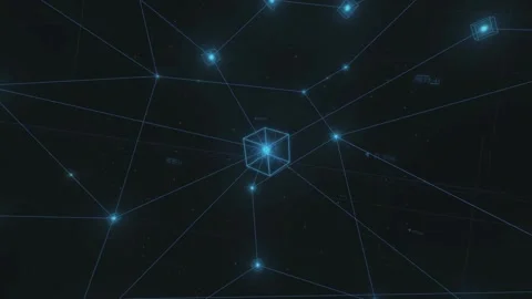 Block chain. blockchain Technology concept Stock Footage 271099907