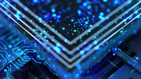 Block chain. blockchain Technology concept 스톡 동영상 271100190
