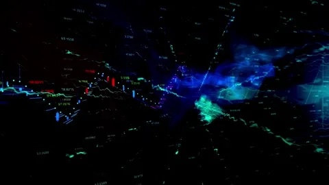 Block chain. blockchain Technology concept Stock Footage 271100330