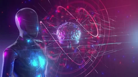 Block chain. blockchain Technology concept Stock Footage 271100429