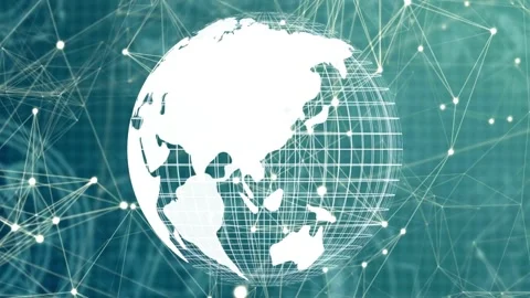 Block chain. blockchain Technology concept Video stock 271100479