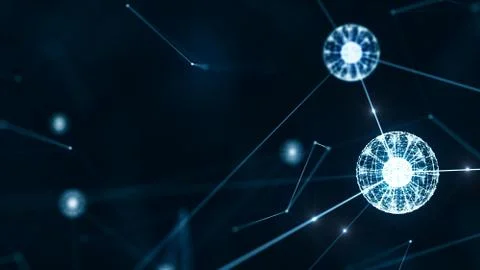 Block chain concept. Stock Illustration