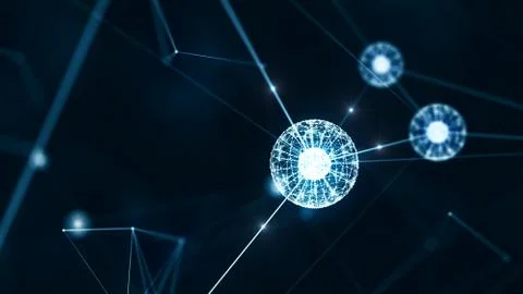 Block chain concept. Stock-Illustration