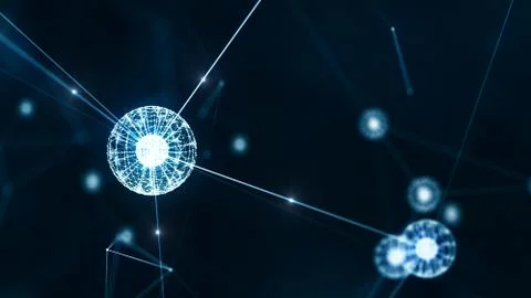 Block chain concept. Stock-Illustration