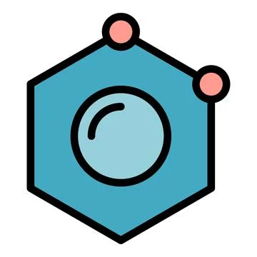 Block chain icon vector flat Stock Illustration