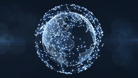 Block chain Illustrazione stock