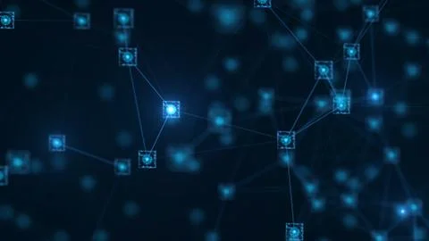 Block chain Stock Illustration