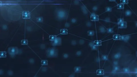 Block chain Stock Illustration