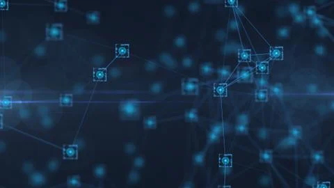 Block chain Stock Illustration