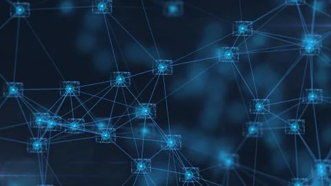 Block chain Stock-Illustration