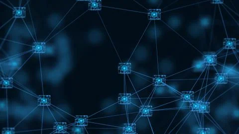 Block chain Stock-Illustration