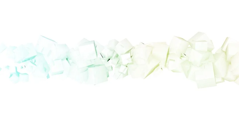 Block Chain Internet Development Stock Illustration