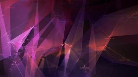 Block chain network and programming concept イラスト素材