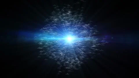 Block chain network and programming concept Stock Illustration