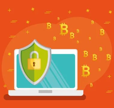 Block chain tecnology concept 스톡 일러스트