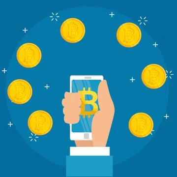 Block chain tecnology concept 스톡 일러스트