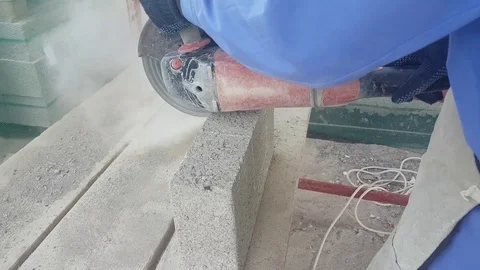 Block-cutting Stock Footage 79068553