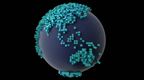 Block Earth Stock Footage 64067568