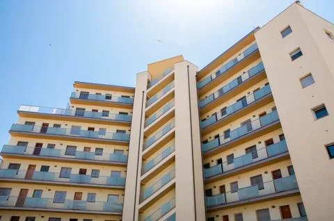 Block of flats 스톡 사진