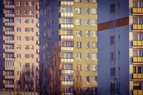 Block of flats Stock Photos