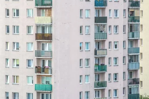 Block of flats Stock Photos