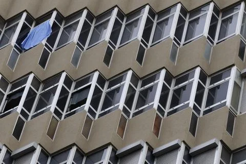 Block of flats. Foto stock