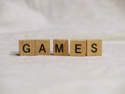 Block games Foto stock