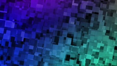 Block Gradient Color Animation With Block of Blue Color Stock Footage 183449012
