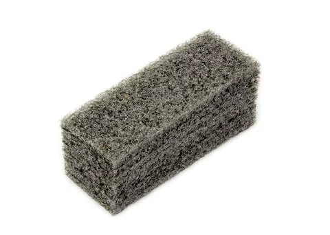 Block of grey packaging styrofoam Stock Photos