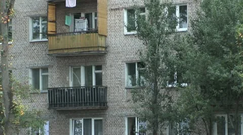 Block in Grodno Stock Footage 21700883