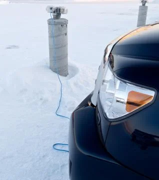 Block heater Stock Photos