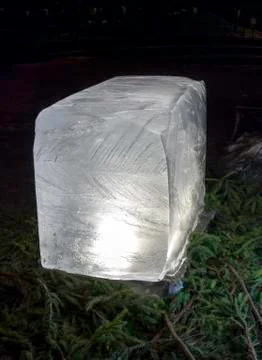 Block of ice Stock Photos