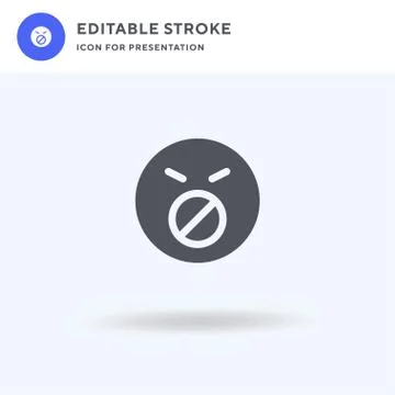 Block icon vector, filled flat sign, solid pictogram isolated on white, logo  イラスト素材