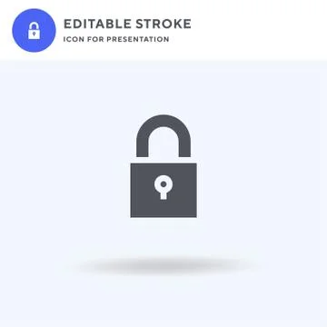 Block icon vector, filled flat sign, solid pictogram isolated on white, logo Stock Illustration