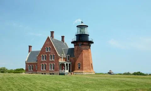 Block Island Lighthouse Stock Photos