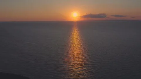 Block Island Sunset Stock Footage 287965777