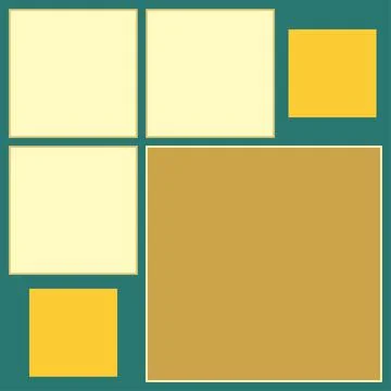 Block Layout Stock Illustration
