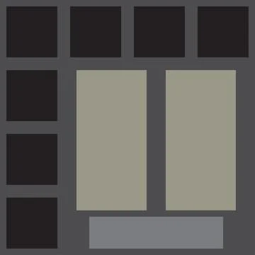Block Layout Stock Illustration