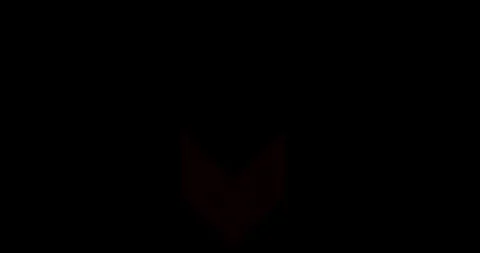 Block line arrow icon concept animation. Top to bottom direction looping arrow l Stock Footage 340076623