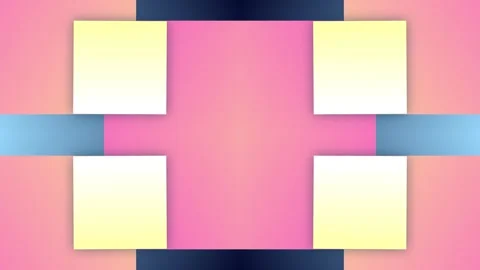 Block linear rectangle square shape seamless animation motion background Stock Footage 268840752