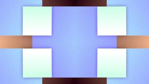 Block linear rectangle square shape seamless animation motion background Stock Footage 268840862