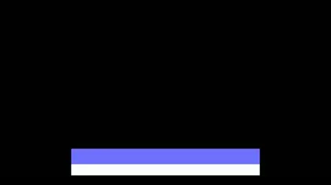 Block Lower Third - Blue Stock Footage 21724474