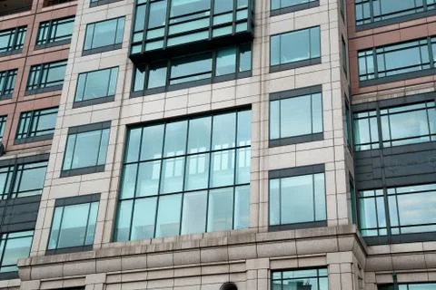 Block of offices. Stock Photos