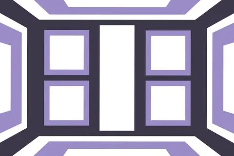 Block Pattern Stock Illustration