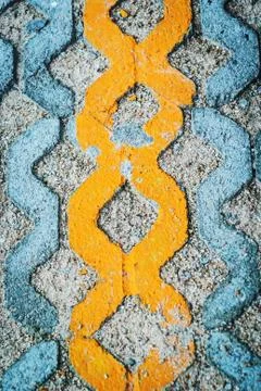 Block paving being layed Stock Photos