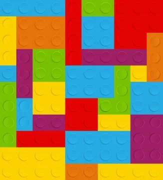 Block Seamless Pattern Vector Illustration イラスト素材