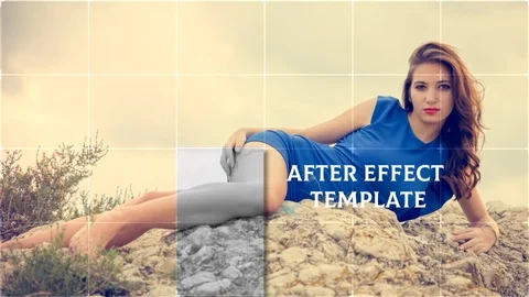 Block Slideshow Stock After Effects