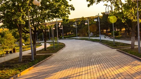 Block stone pavement Stock Footage 96215992