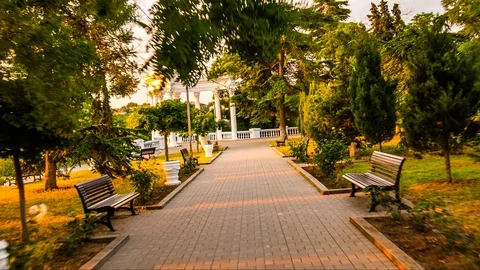 Block stone pavement Video stock 96216062