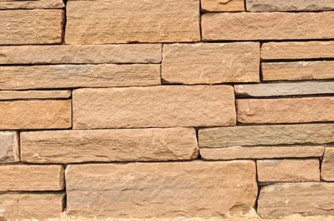 Block Stone Wall Background Stock Photos